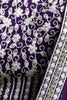 Ravishing Purple Thread Work Georgette Wedding Wear Lehenga Choli