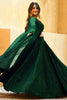 Surprising Green Sequins Georgette Mehendi Wear Lehenga Choli