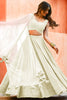 Pretty Off-White Sequins Georgette Event Wear Lehenga Choli