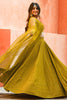Alluring Mustard Yellow Sequins Lehenga Choli With Net Dupatta