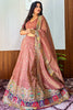 Unique Beige Sequins Silk Wedding Wear Lehenga Choli With Dupatta