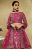 Lovely Pink Thread Embroidered Silk Lehenga Choli With Net Dupatta