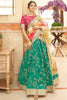 Captivating Green Sequins Art Silk Traditional Lehenga Choli