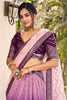 Outstanding Purple Sequins Chinon Festival Wear Lehenga Choli