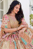 Amazing Beige Digital Printed Chinon Lehenga Choli With Dupatta