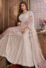 Captivating Light Purple Embroidered Net Bridesmaid Lehenga Choli