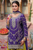 Alluring Purple Zari Work Chinon Eid Wear Palazzo Suit