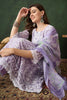 Ravishing Lavender Embroidered Organza Function Wear Pant Suit