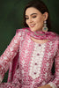 Beautiful Pink Embroidered Organza Traditional Pant Suit