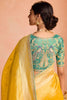 Majestic Yellow Zari Weaving Silk Haldi Wear Saree With Blouse