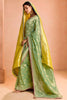 Endearing Green Zari Weaving Silk Event Wear Saree With Blouse