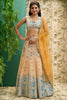 Dear Multi-Color Digital Printed Art Silk Function Wear Lehenga Choli