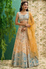 Dear Multi-Color Digital Printed Art Silk Function Wear Lehenga Choli