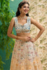 Dear Multi-Color Digital Printed Art Silk Function Wear Lehenga Choli