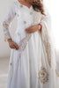 Wonderful Off-White Sequins Chinon Festival Wear Anarkali Suit