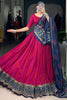 Outstanding Rani Pink Badhani Printed Silk Festival Wear Lehenga Choli
