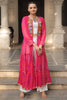 Excellent Pink Gamthi Work Georgette Navratri Wear Shrug