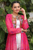 Excellent Pink Gamthi Work Georgette Navratri Wear Shrug