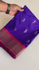 Amazing Purple Weaving Paithani Silk Festival Wear Saree With Blouse