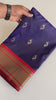 Outstanding Blue Weaving Paithani Silk Traditional Saree With Blouse