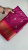 Sweet Hot Pink Weaving Paithani Silk Festival Wear Saree With Blouse