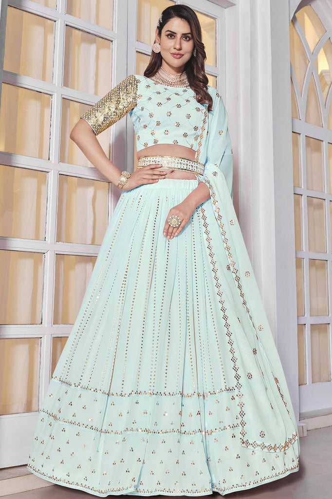 Designer Banares Silk Lehenga | Wedding Outfit | Bridal Wear