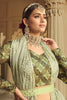 Pista Green Sequins Work Silk Designer Lehenga with Choli