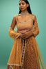 Yellow Digital Print Chinnon Silk Wedding Wear Lehenga Choli