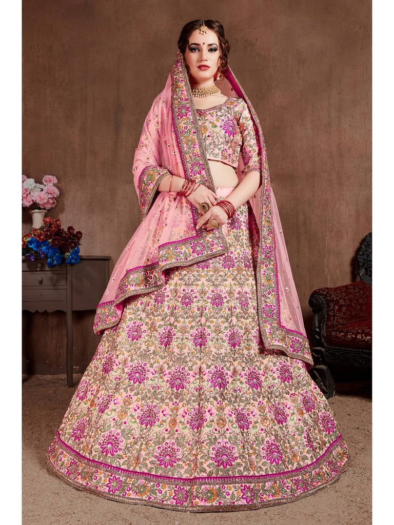 Buy Latest Royal Pink Color Party Wear Designer Lehenga Choli 2022 |  keerramnx